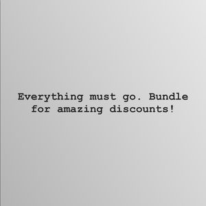 Bundle discounts!